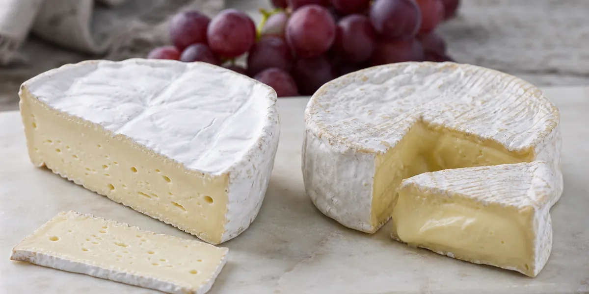 Brie och Camembert – likheter och tydliga skillnader