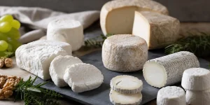 Chèvre och getost från färsk ost till lagrade sorter