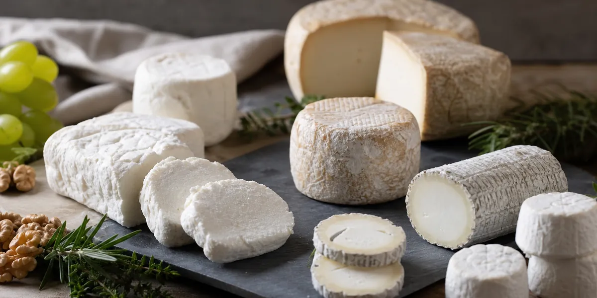 Chèvre och getost från färsk ost till lagrade sorter