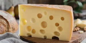 Emmentaler med stora hål och schweizisk AOP-tradition