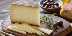 Manchego från La Mancha och den spanska fårosten